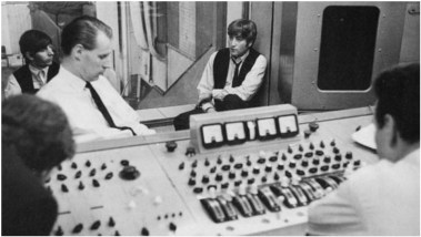 Mesa de mezclas Beatles